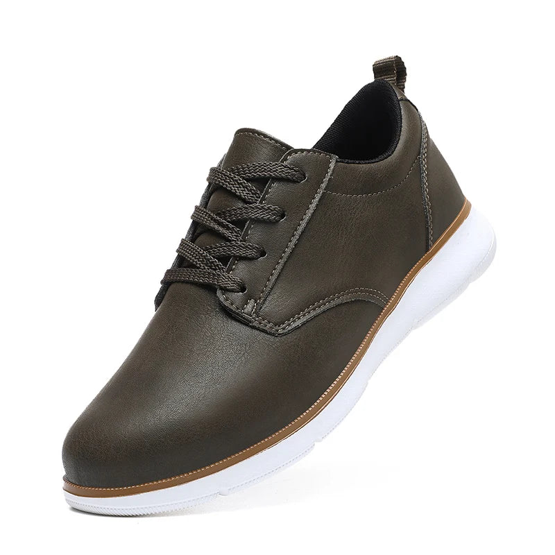 Men’s Casual Leather Walking Shoes